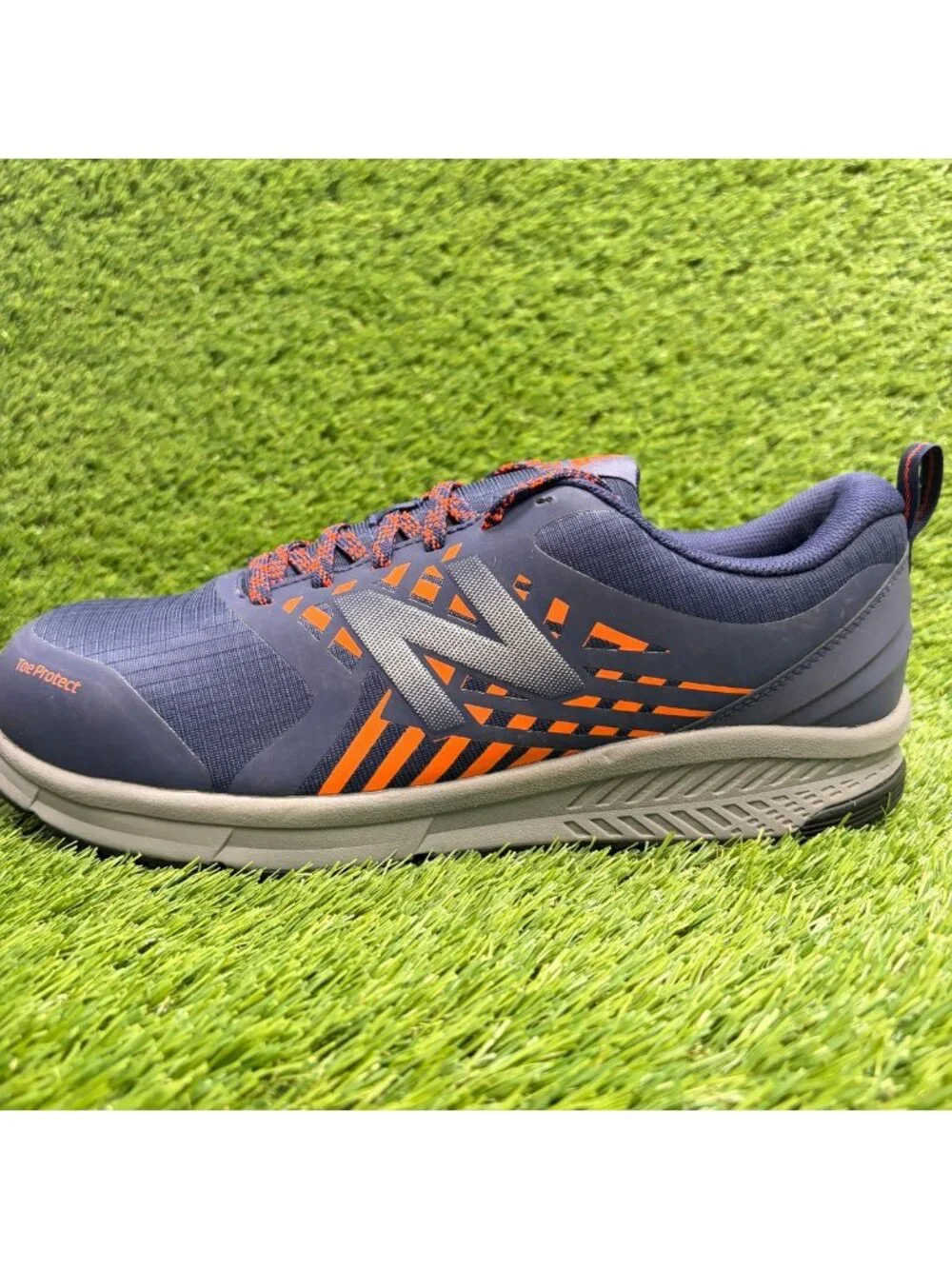 New Balance 412 Mens Size 11.5 4E Blue Industrial Alloy Toe Safety Work Shoes
